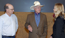 Darryl Brinkmann, Larry Hagman, Daryl Hannah